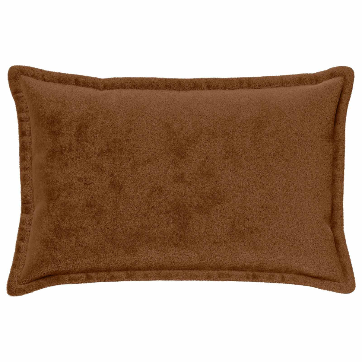 Cushion Cover 2 pcs HOUTEN Light Brown 50 x 75 cm Flannel