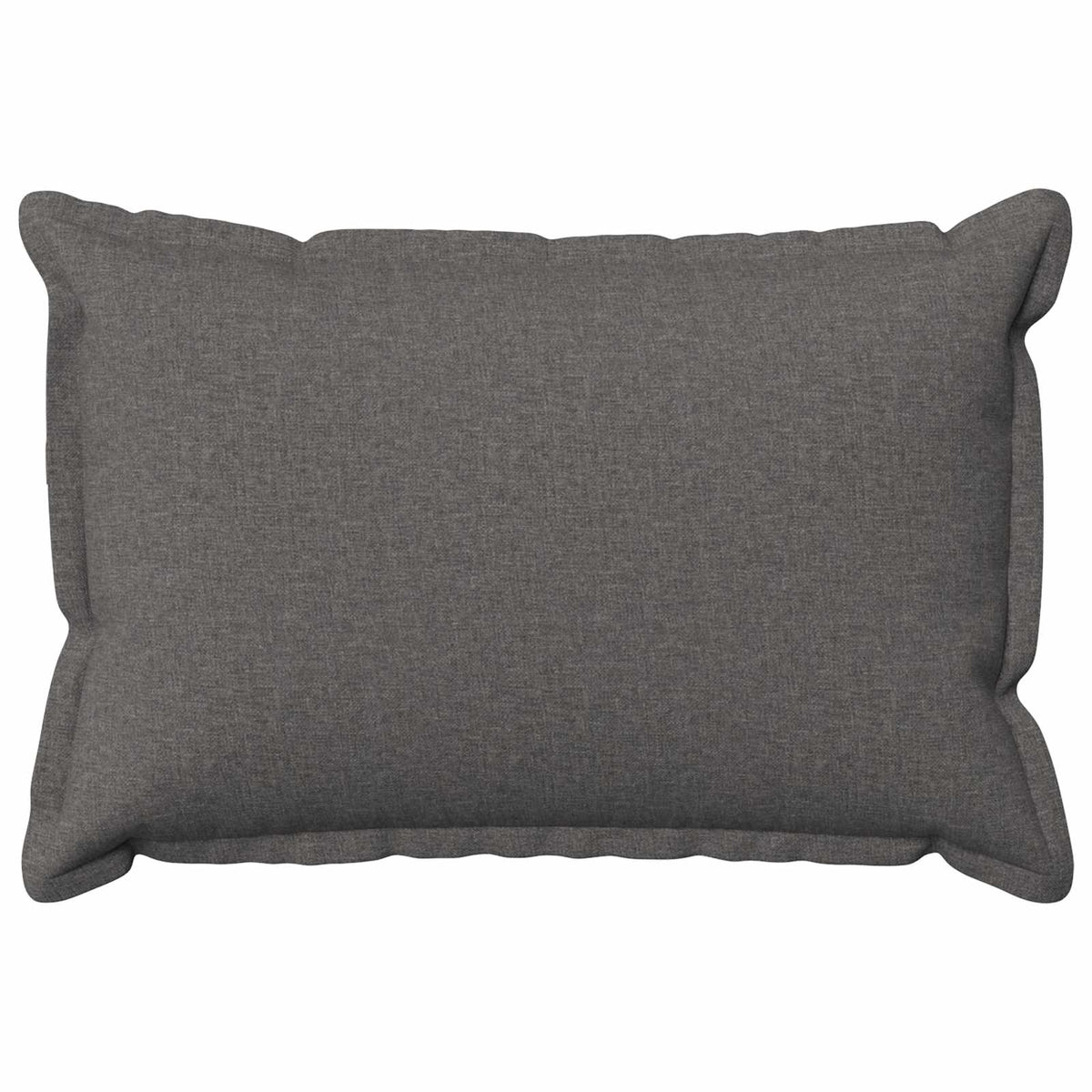 Cushion Cover 6 pcs HOUTEN Light Grey 50 x 80 cm Faux Linen