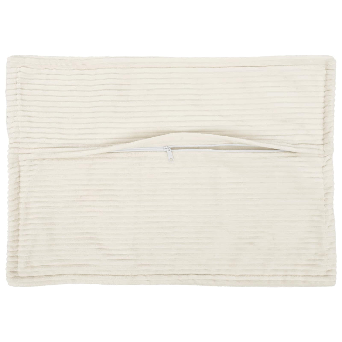 Cushion Cover 6 pcs HOUTEN Cream 50 x 80 cm Corduroy