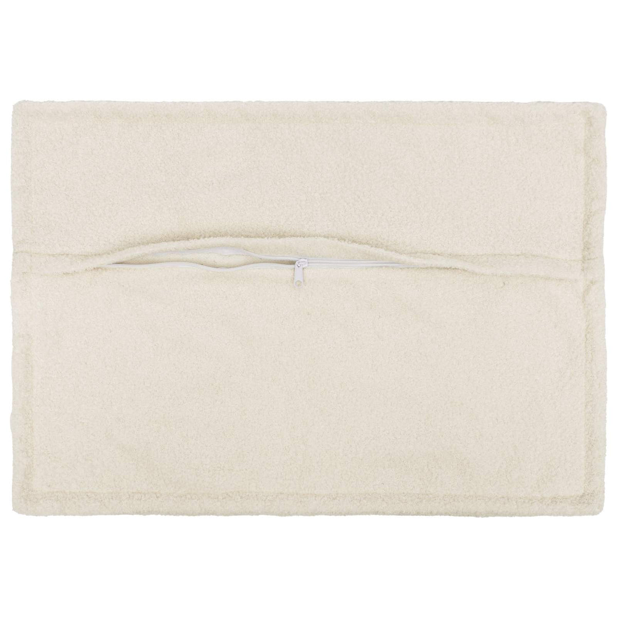 Cushion Cover 6 pcs HOUTEN Cream 50 x 80 cm Bouclé