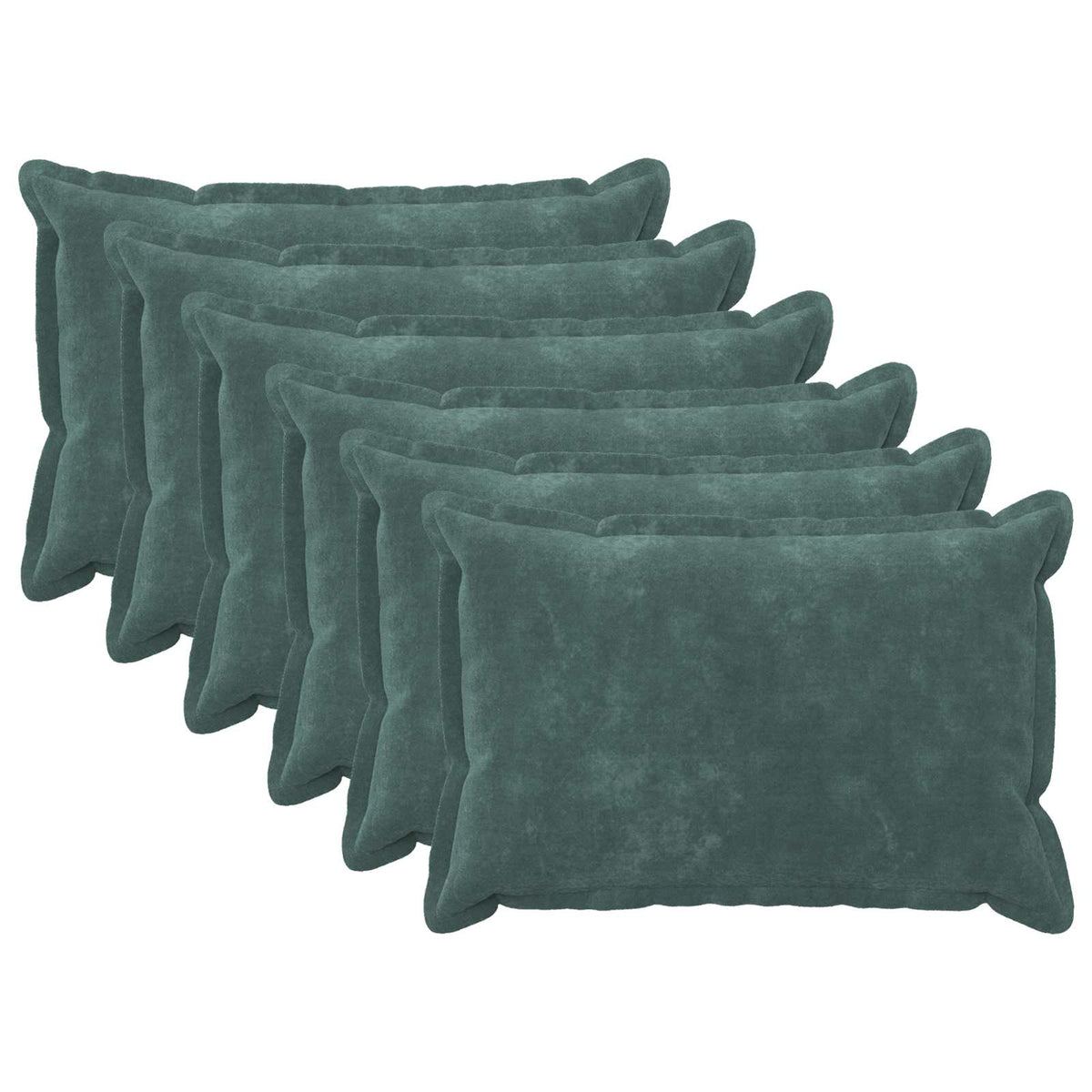 Cushion Cover 6 pcs HOUTEN Sea Blue 50 x 80 cm