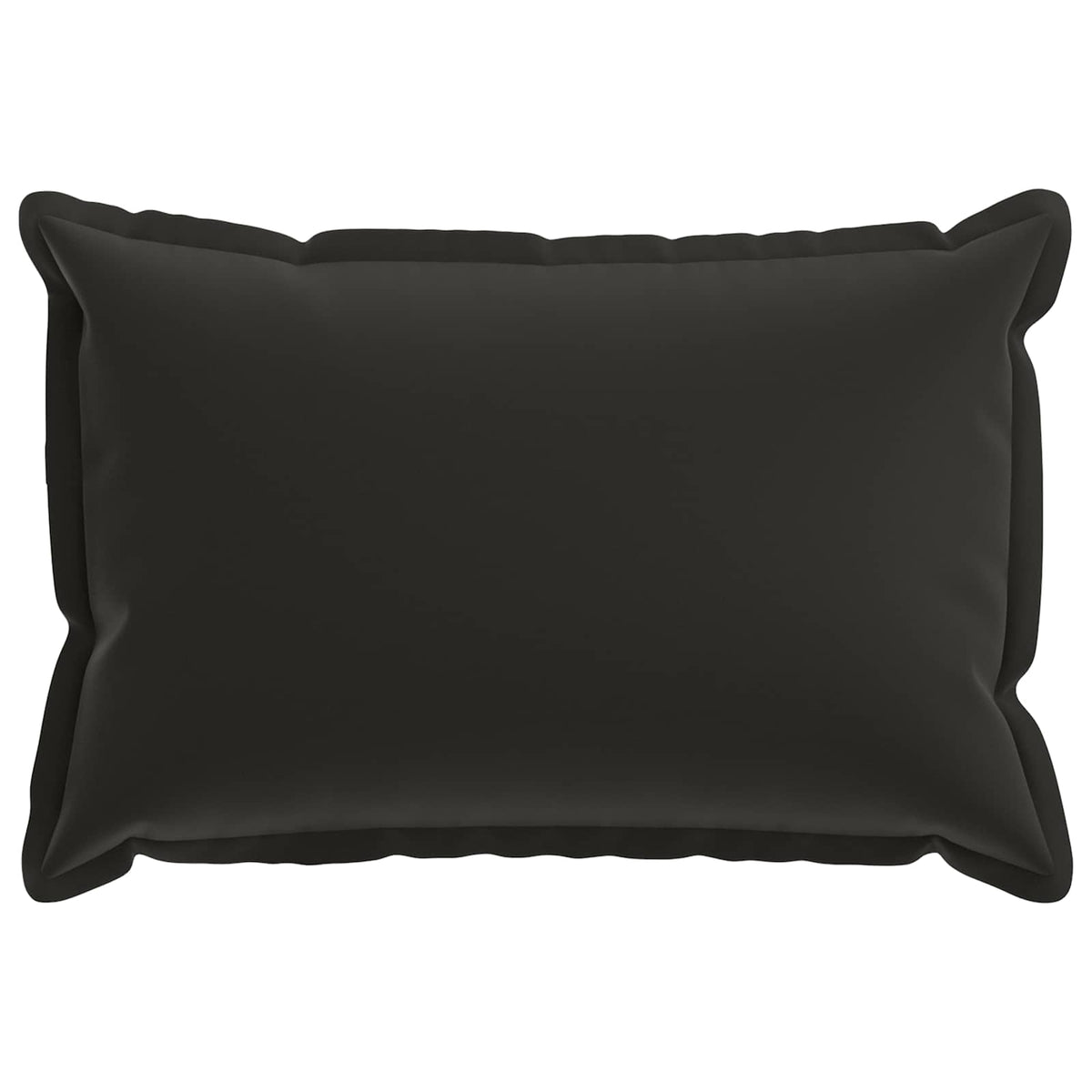 Cushion Cover 6 pcs HOUTEN Black 50 x 80 cm Polyester