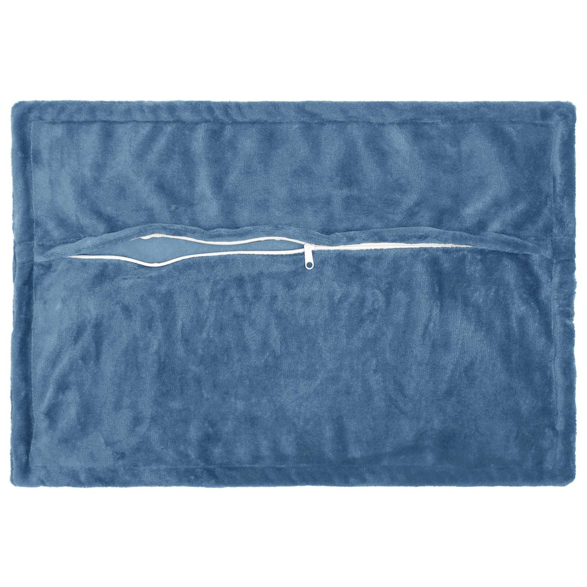 Cushion Cover 2 pcs HOUTEN Light Blue 50 x 80 cm Flannel