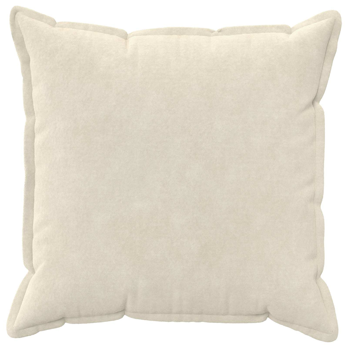 Cushion Cover 6 pcs HOUTEN Cream 55 x 55 cm Microfiber Fleece