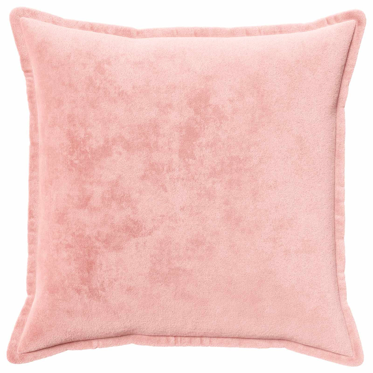 Cushion Cover 2 pcs HOUTEN Pink 55 x 55 cm Flannel