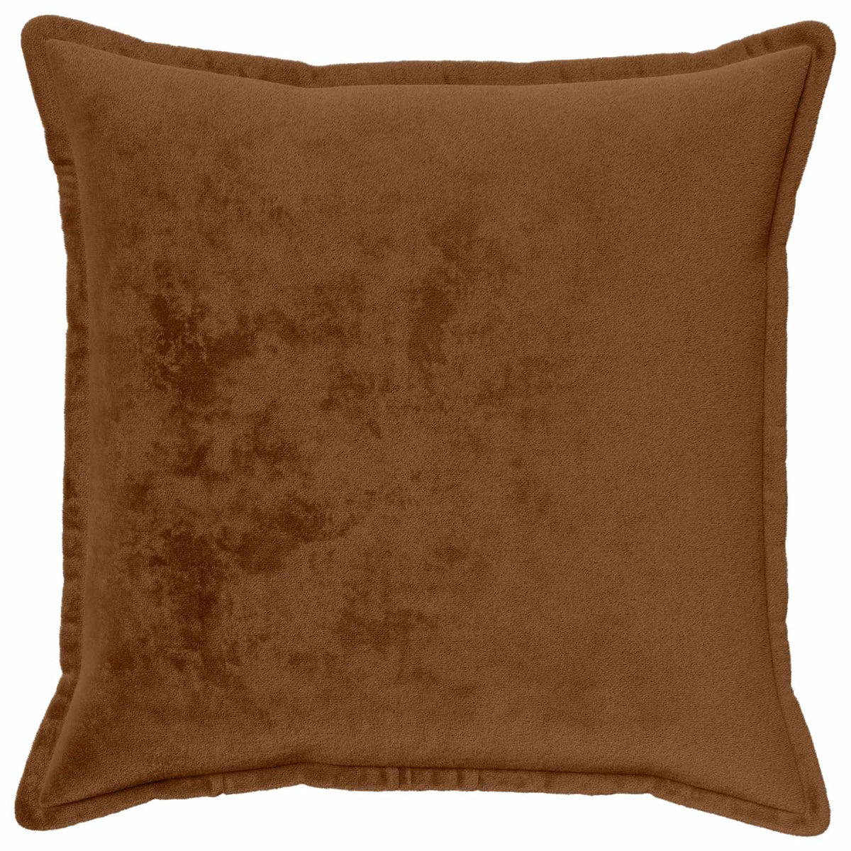 Cushion Cover 2 pcs HOUTEN Light Brown 55 x 55 cm Flannel