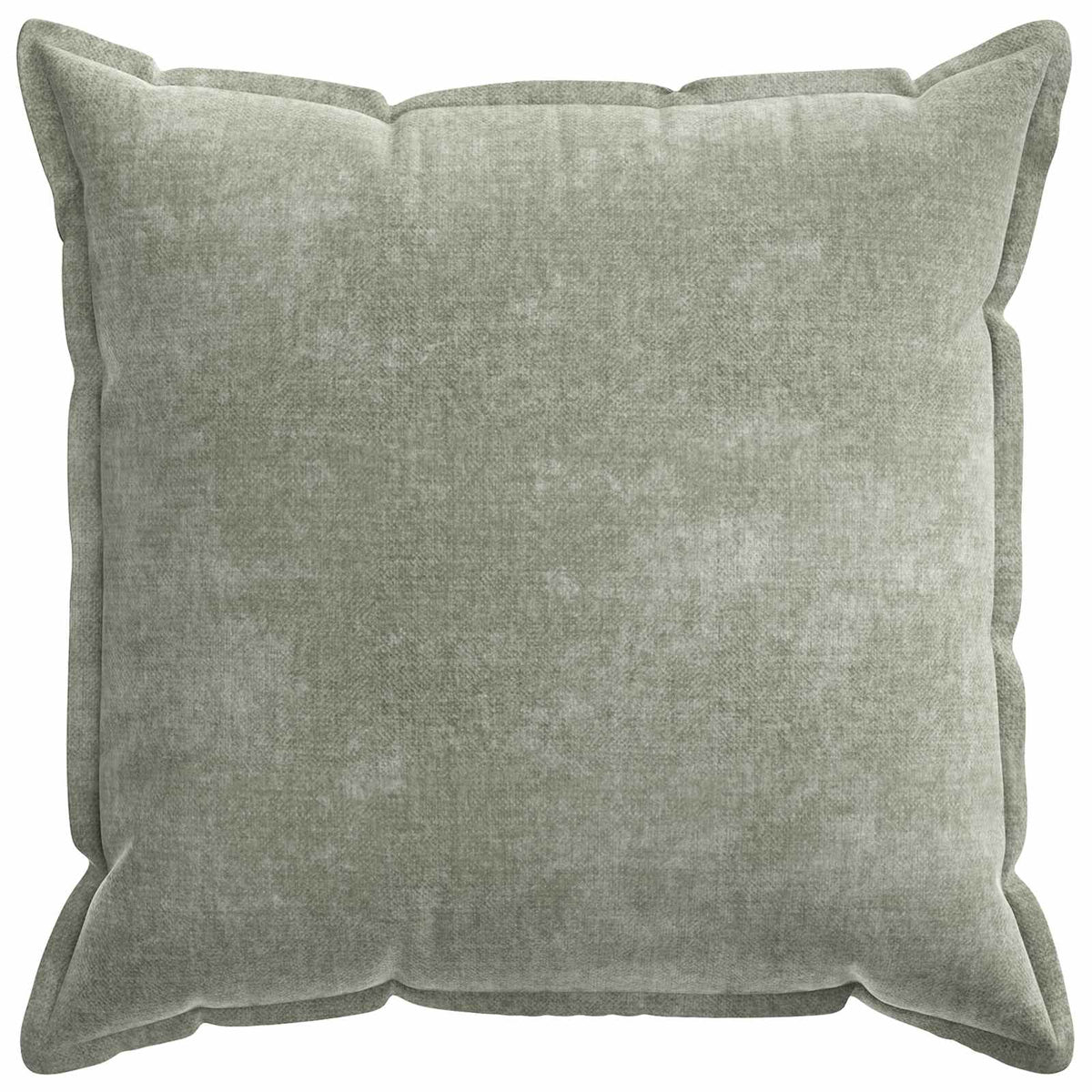 Cushion Cover 2 pcs HOUTEN Green 60 x 60 cm Chenille Fabric