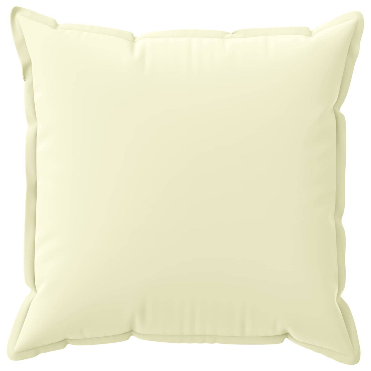 Cushion Cover 2 pcs HOUTEN Cream 60 x 60 cm Polyester