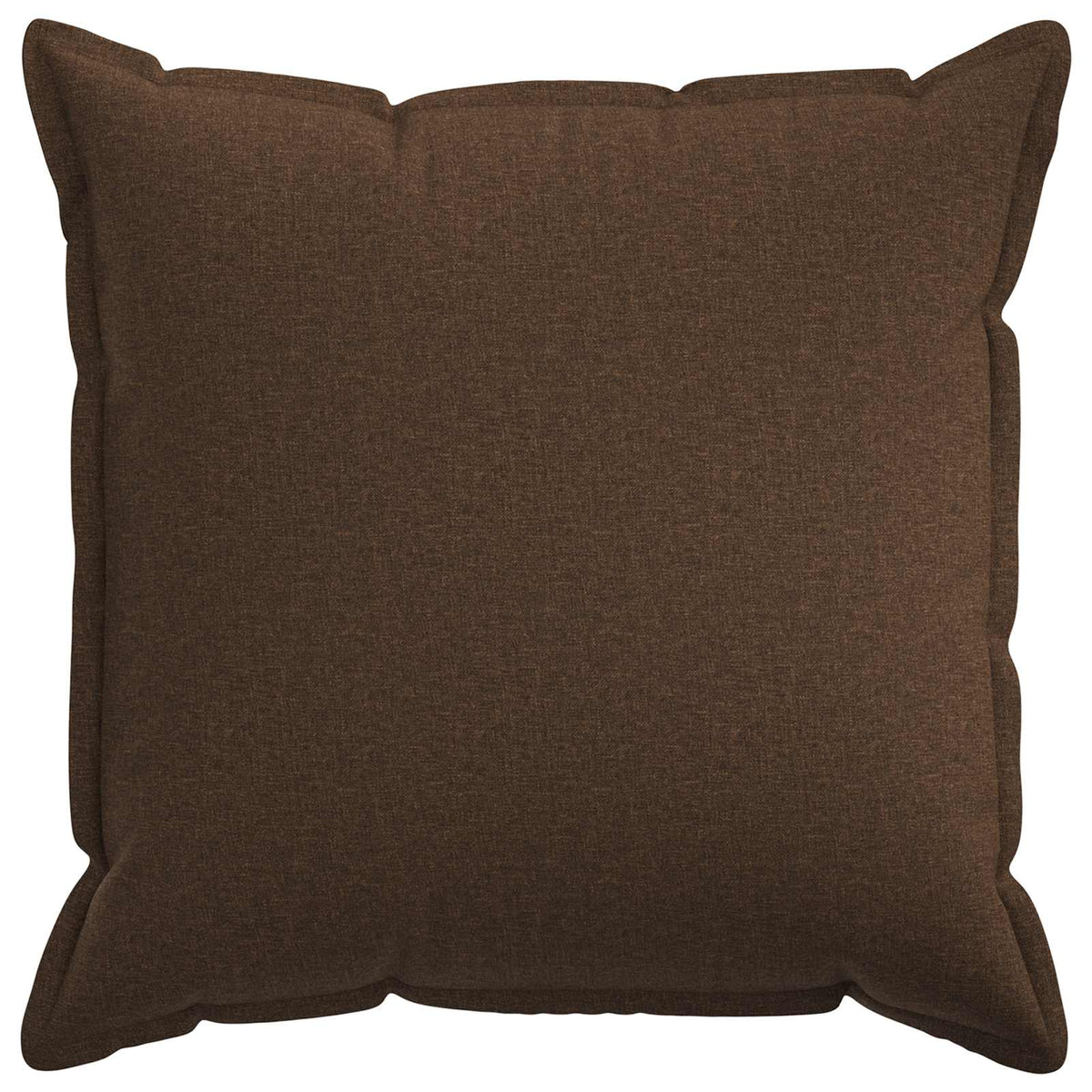 Cushion Cover 2 pcs HOUTEN Brown 65 x 65 cm Faux Linen