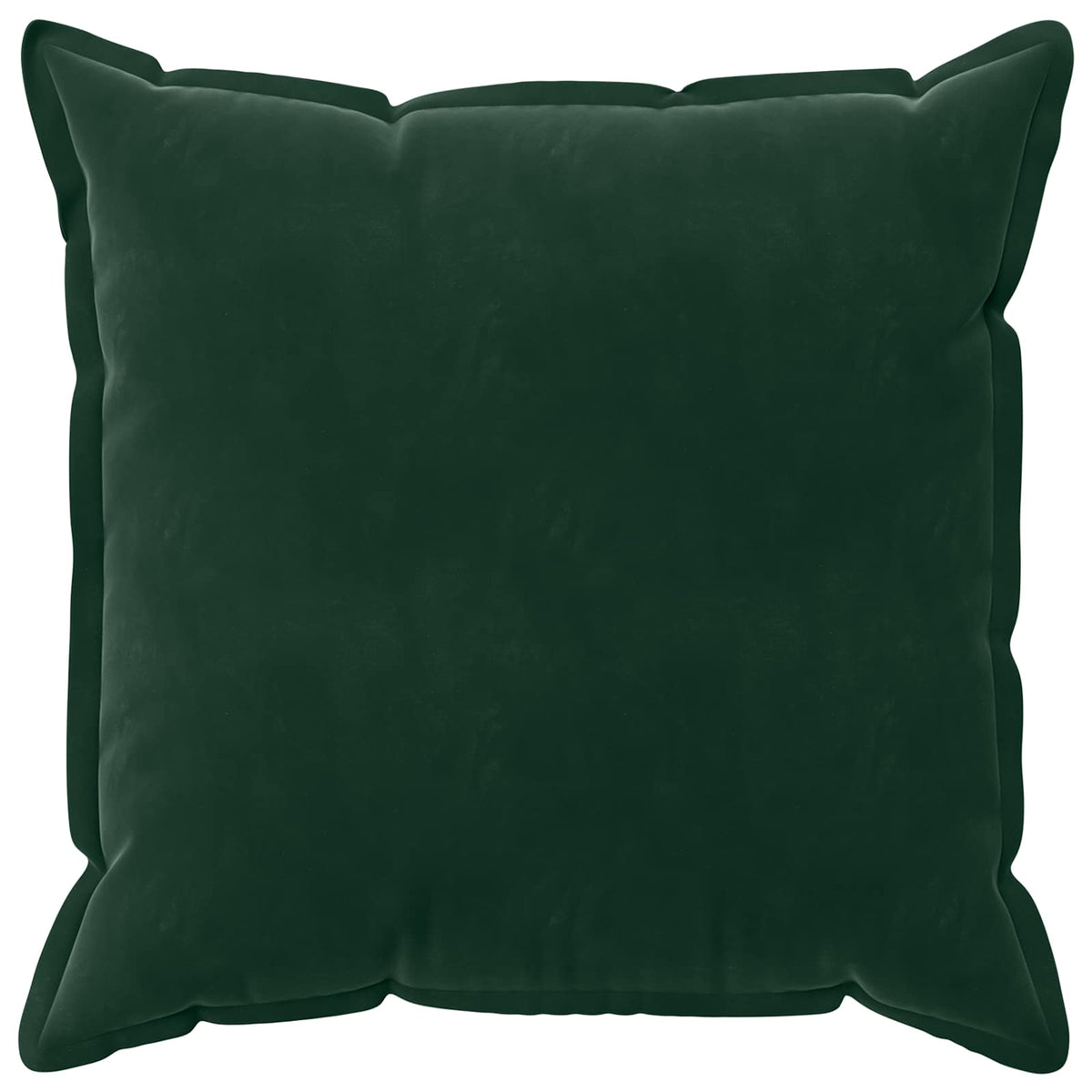 Cushion Cover 6 pcs HOUTEN Dark Green 65 x 65 cm Velvet