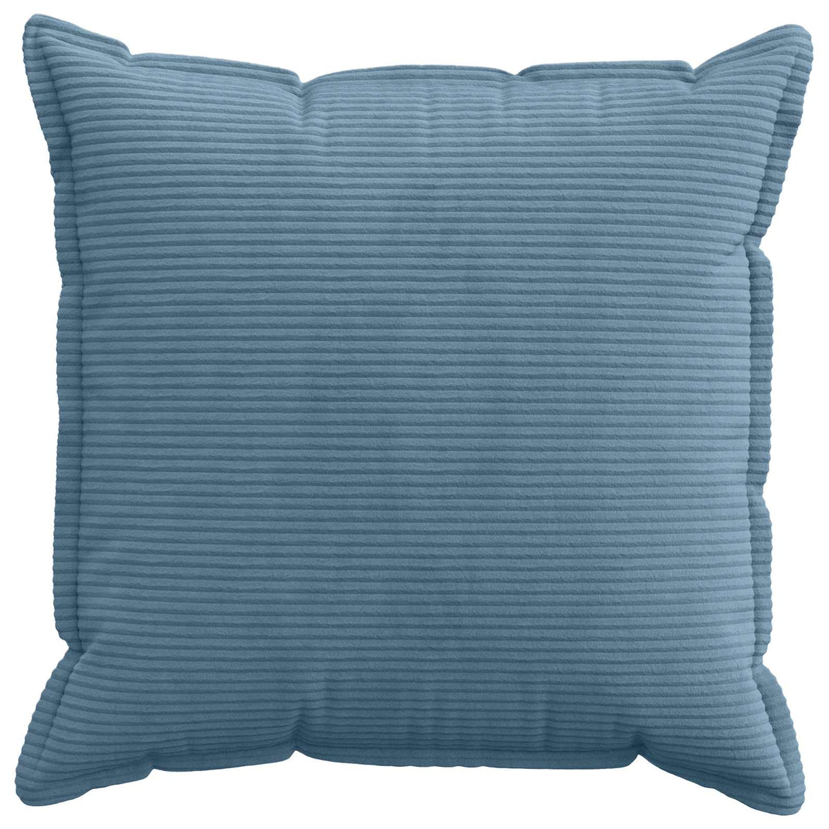 Cushion Cover 2 pcs HOUTEN Blue 65 x 65 cm Corduroy