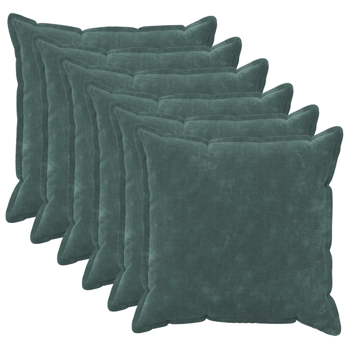 Cushion Cover 6 pcs HOUTEN Sea Blue 65 x 65 cm
