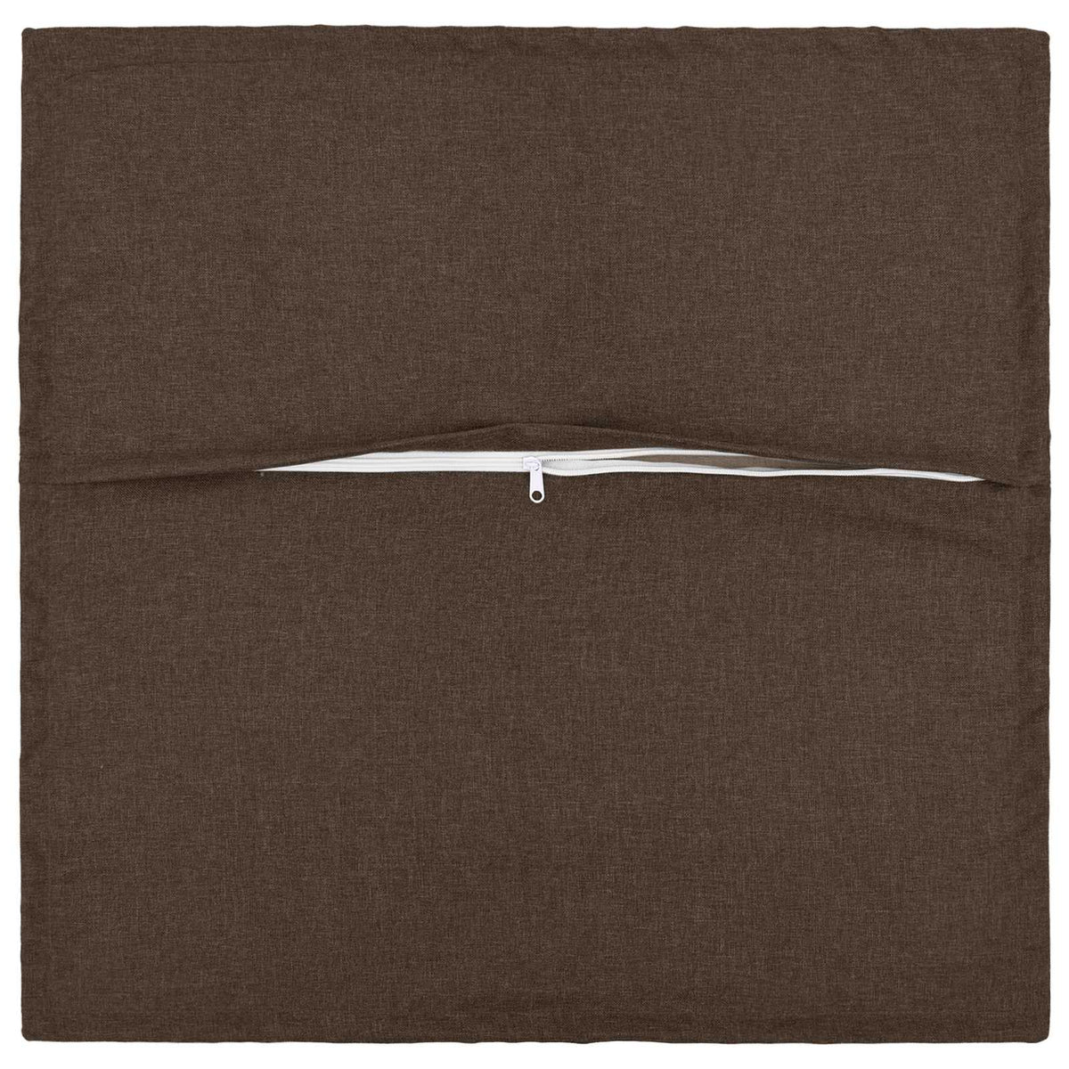 Cushion Cover 6 pcs HOUTEN Taupe 70 x 70 cm Faux Linen