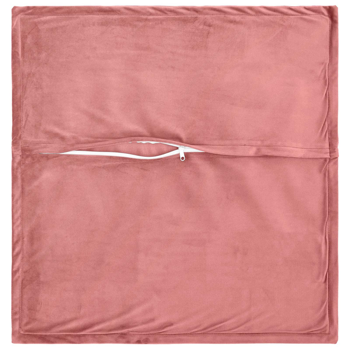 Cushion Cover 6 pcs HOUTEN Pink 70 x 70 cm Velvet