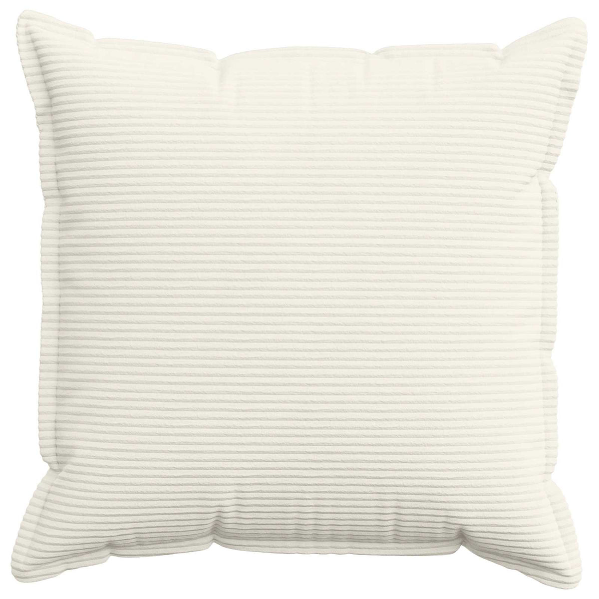 Cushion Cover 2 pcs HOUTEN Cream 70 x 70 cm Corduroy