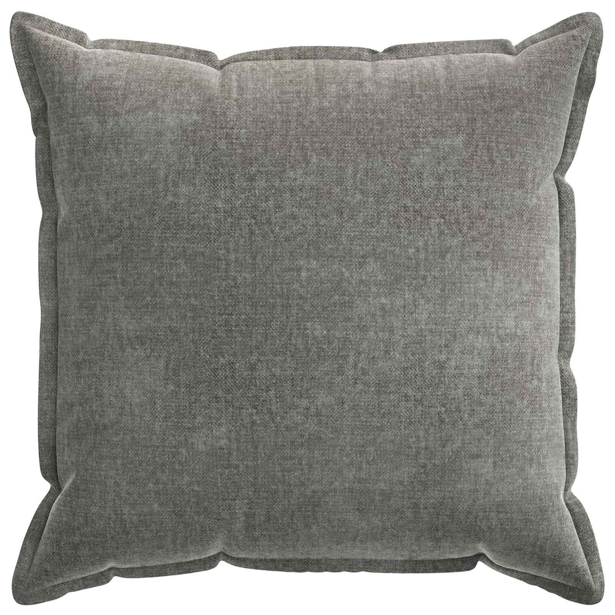 Cushion Cover 6 pcs HOUTEN Dark Grey 70 x 70 cm Chenille Fabric