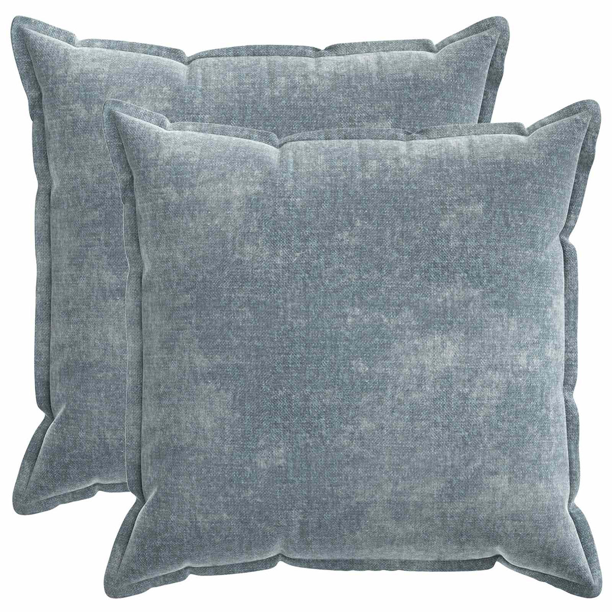 Cushion Cover 2 pcs HOUTEN Light Blue 70 x 70 cm