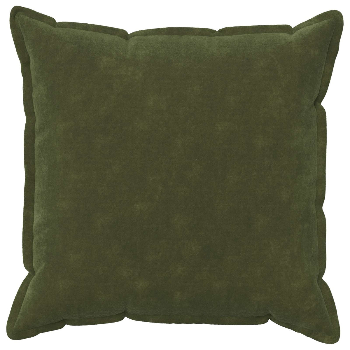 Cushion Cover 2 pcs HOUTEN Green 70 x 70 cm Microfiber Fleece