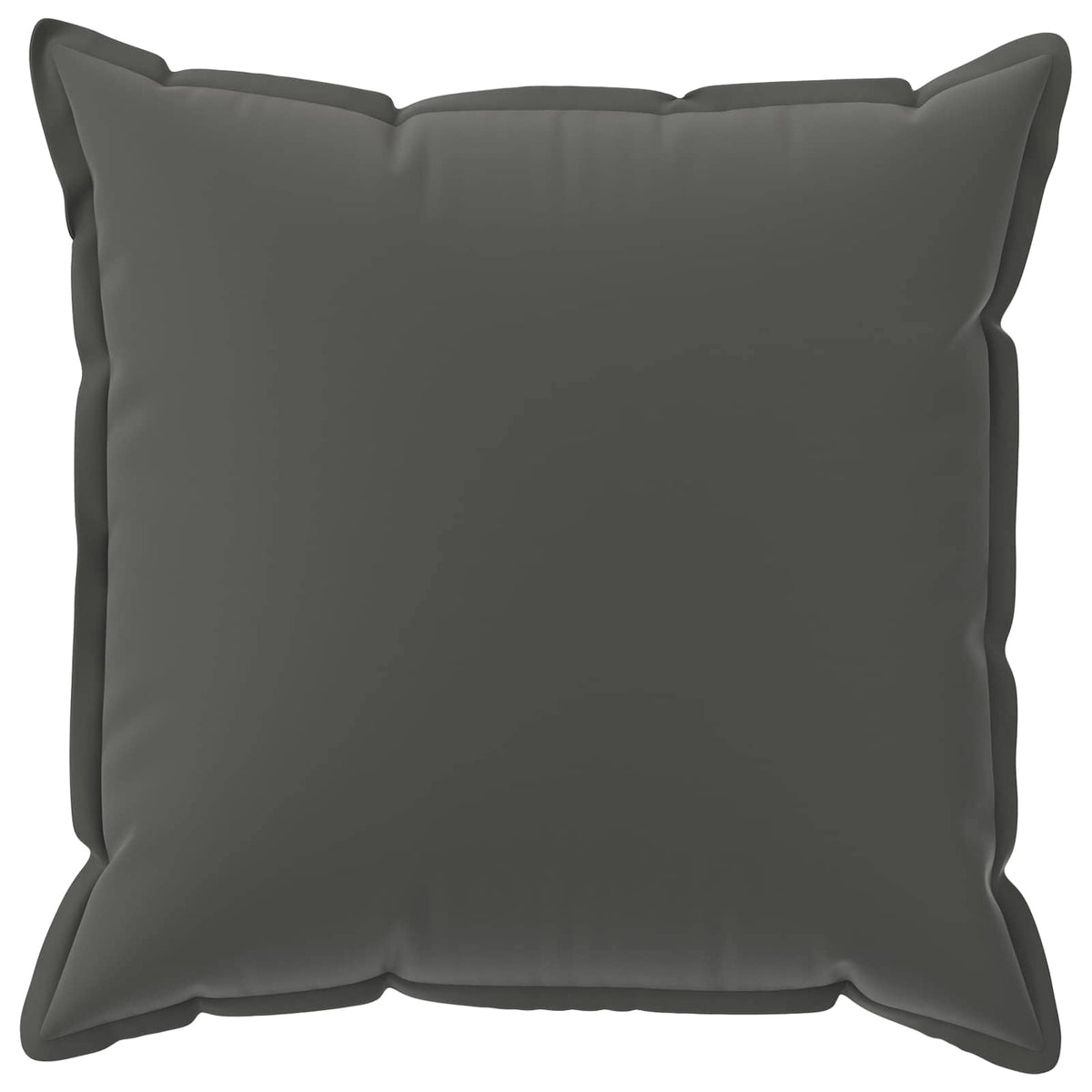 Cushion Cover 2 pcs HOUTEN Anthracite 70 x 70 cm Polyester