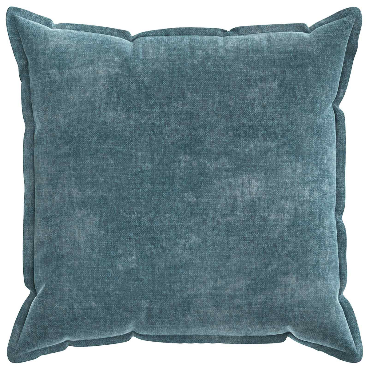 Cushion Cover 2 pcs HOUTEN Blue 80 x 80 cm Chenille Fabric