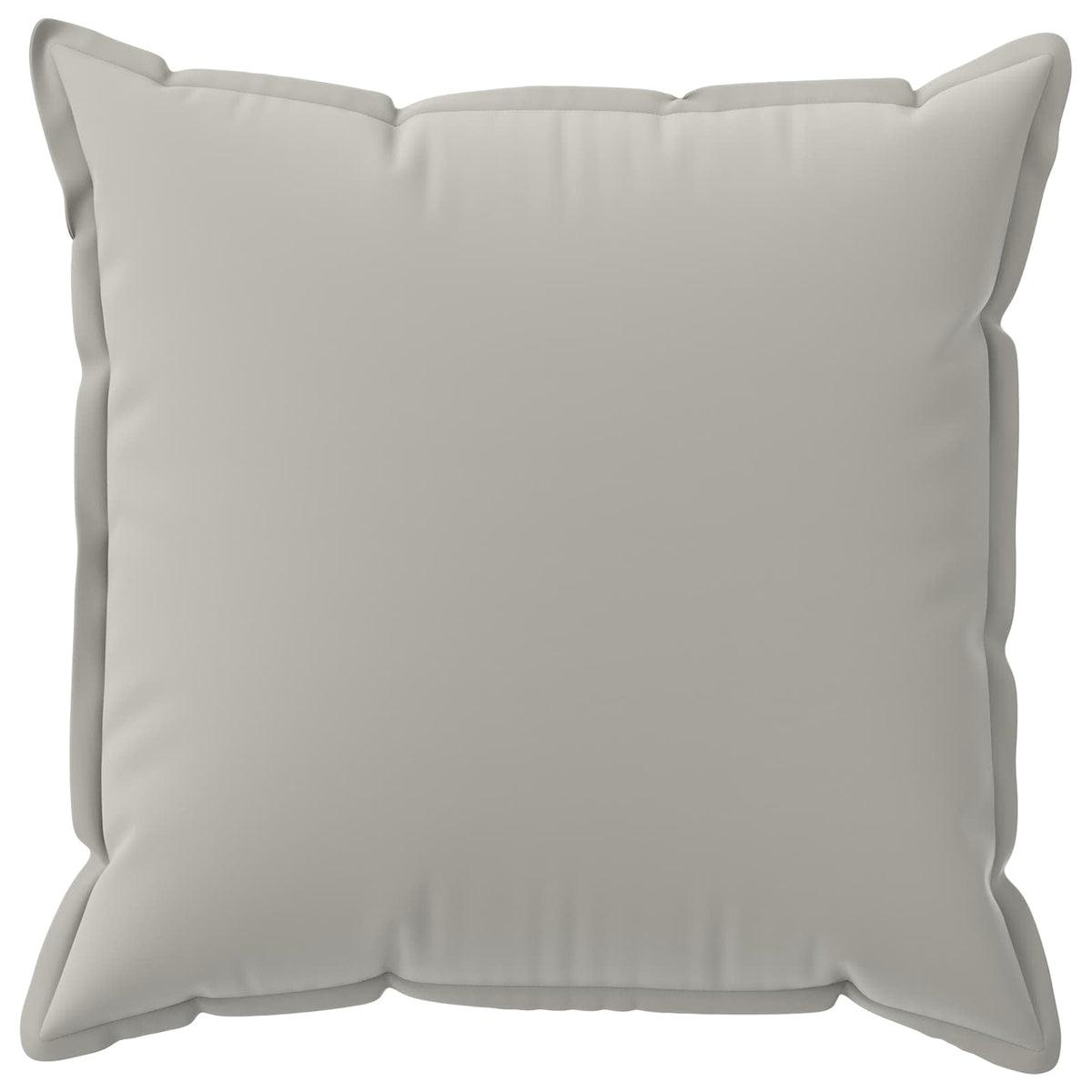 Cushion Cover 2 pcs HOUTEN Grey 80 x 80 cm Polyester