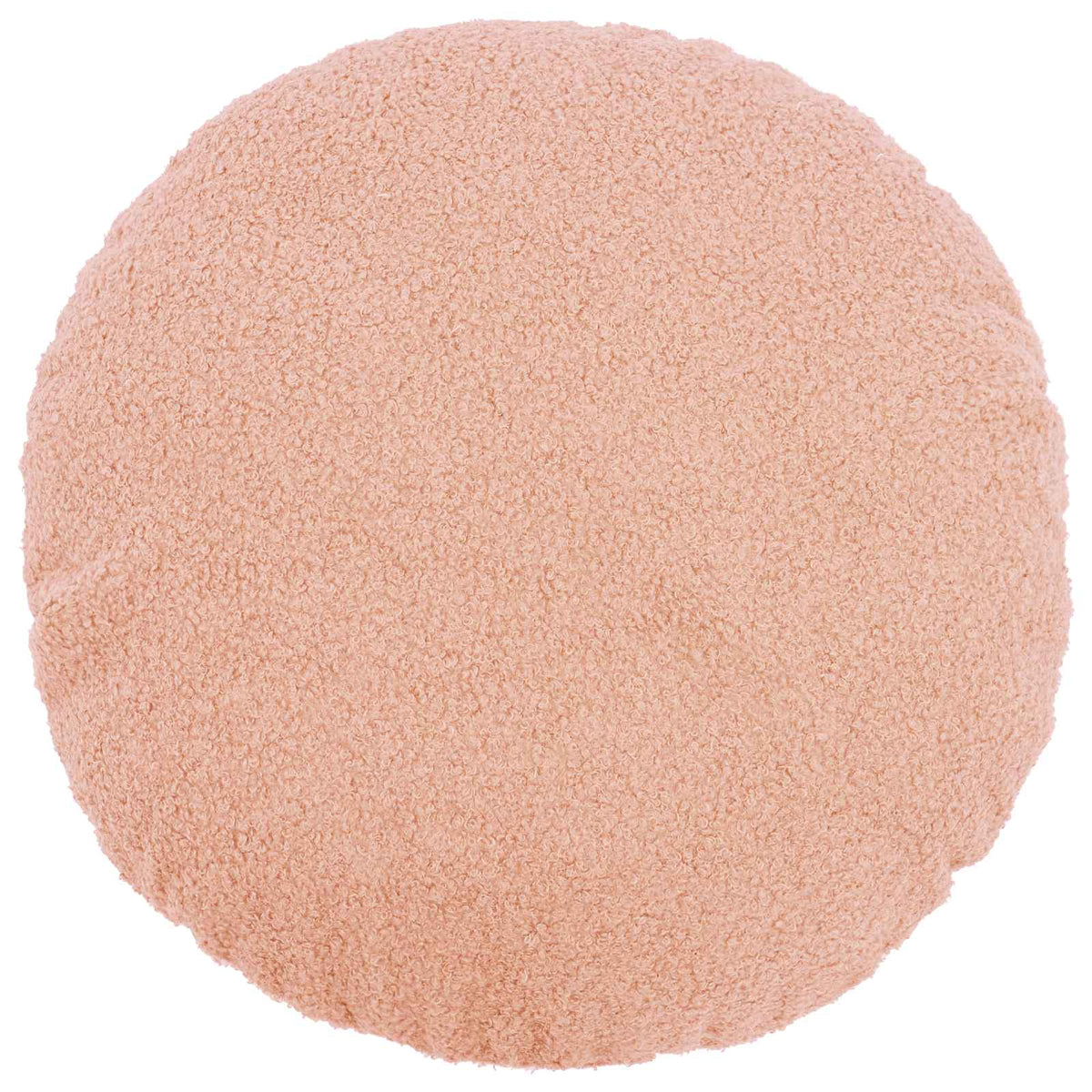 Cushion Cover 6 pcs HEERLEN Pink Ø 30 cm Bouclé