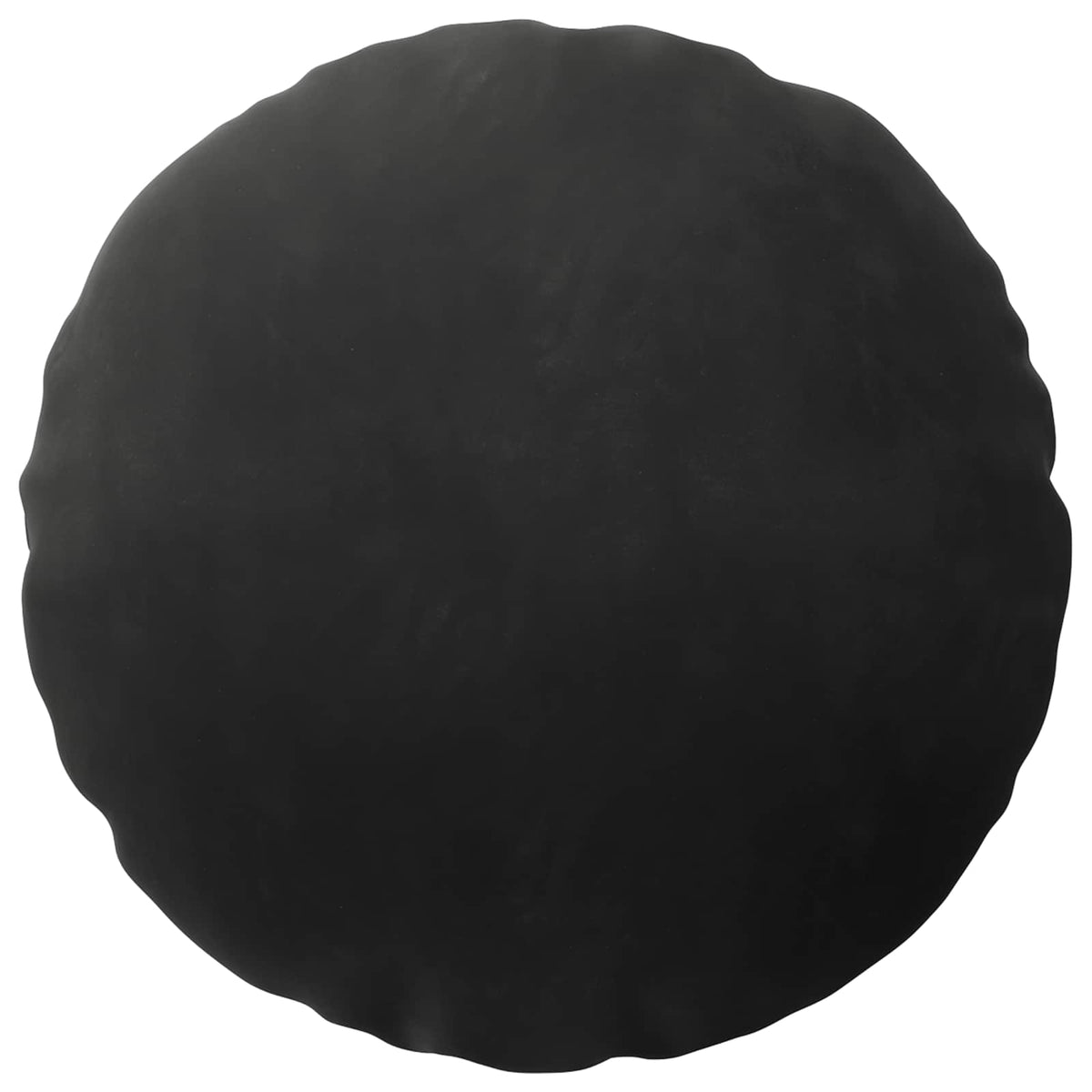 Cushion Cover 6 pcs HEERLEN Black Ø 40 cm Velvet