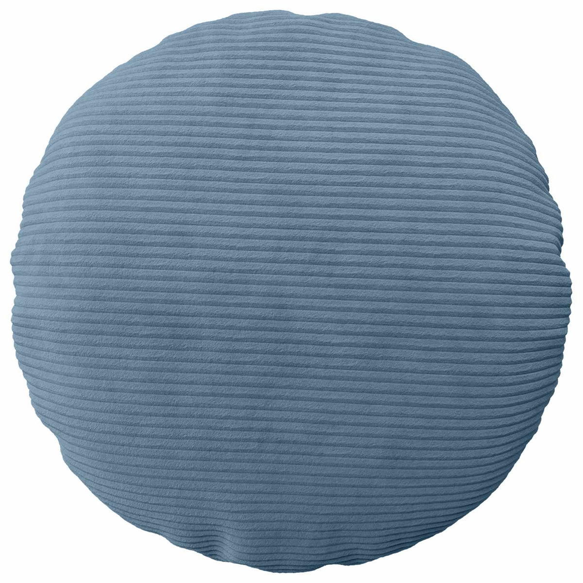 Cushion Cover 6 pcs HEERLEN Blue Ø 40 cm Corduroy