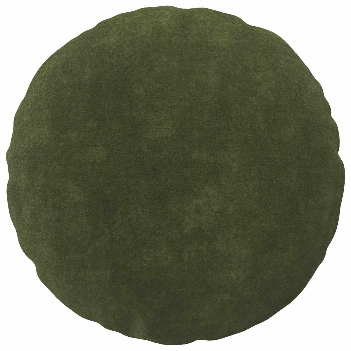 Cushion Cover 6 pcs HEERLEN Green Ø 40 cm Microfiber Fleece