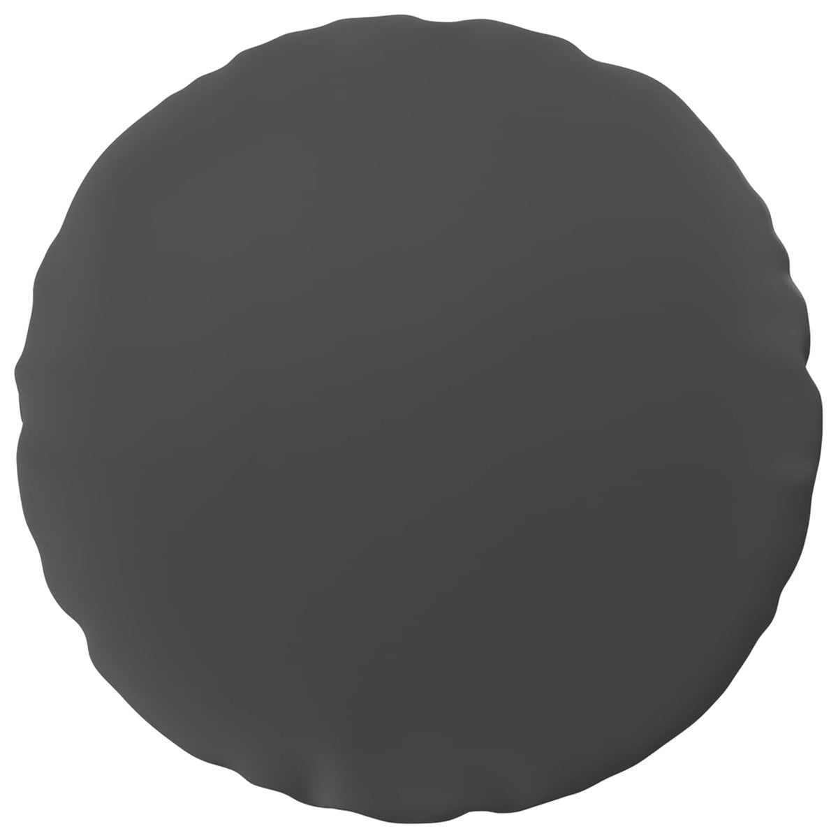 Cushion Cover 6 pcs HEERLEN Anthracite Ø 40 cm Polyester