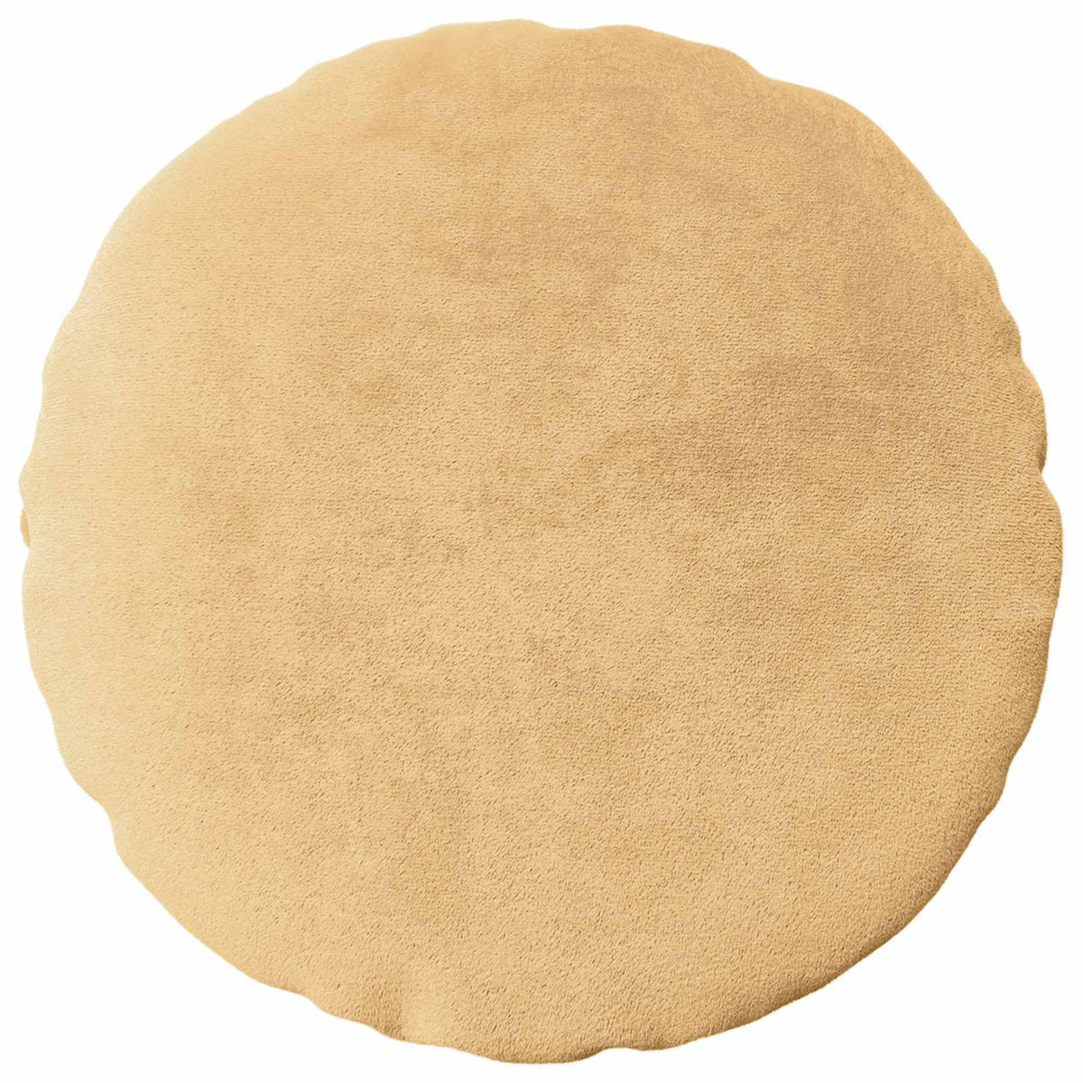 Cushion Cover 6 pcs HEERLEN Taupe Dia. 40 cm Flannel
