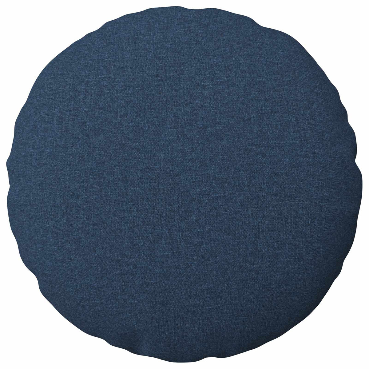 Cushion Cover 6 pcs HEERLEN Blue Ø 50 cm Fabric