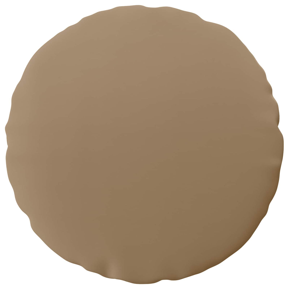 Cushion Cover 6 pcs HEERLEN Taupe Ø 50 cm Polyester