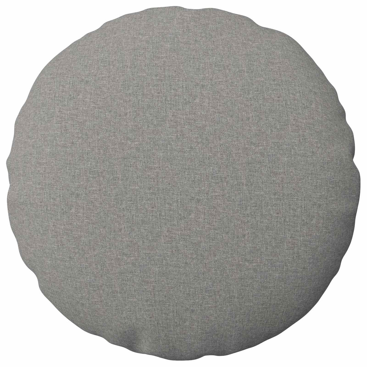 Cushion Cover 6 pcs HEERLEN Cloud Grey Ø 60 cm Fabric