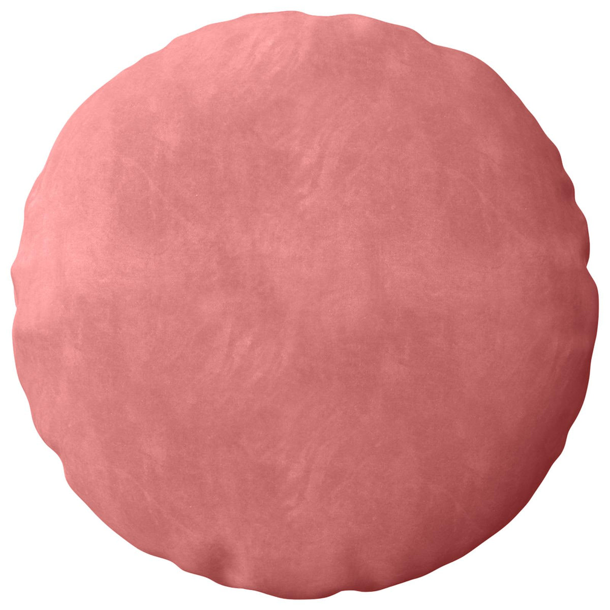 Cushion Cover 2 pcs HEERLEN Pink Ø 60 cm Velvet