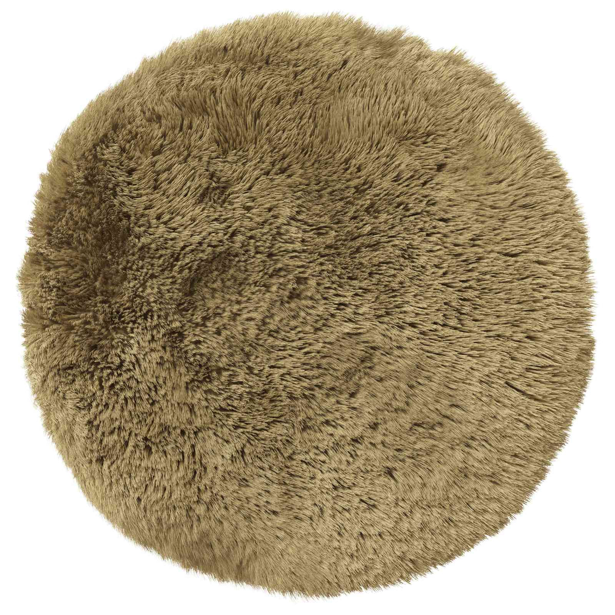 Cushion Cover 6 pcs HEERLEN Light Green Ø 60 cm PV Fleece