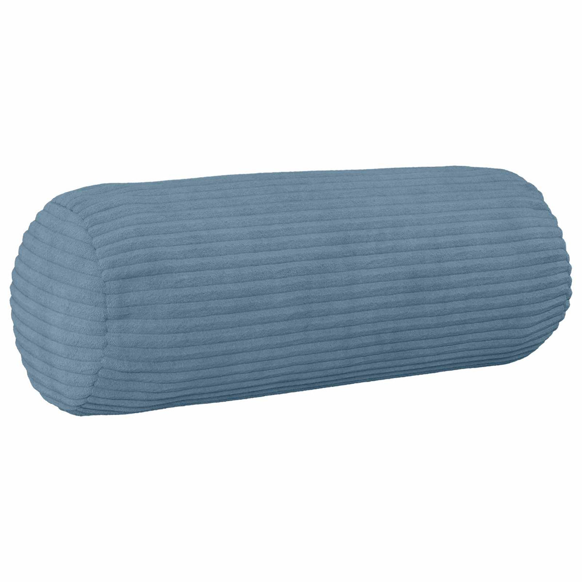 Cushion Cover 6 pcs HEERLEN Blue Ø 15 x 40 cm Corduroy
