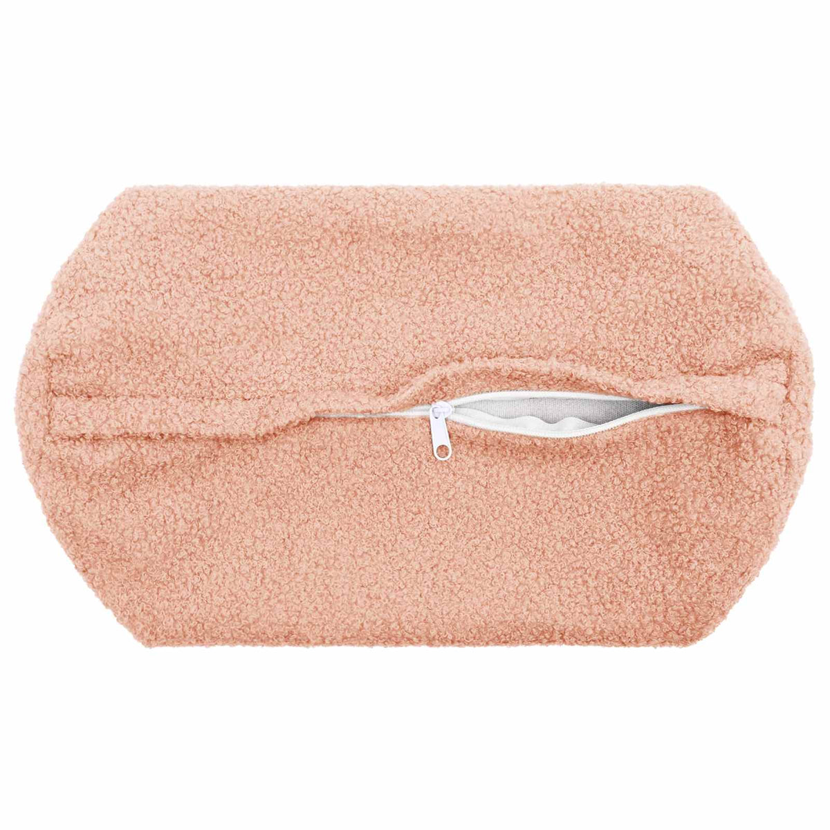 Cushion Cover 6 pcs HEERLEN Pink Dia. 15 x 40 cm Bouclé