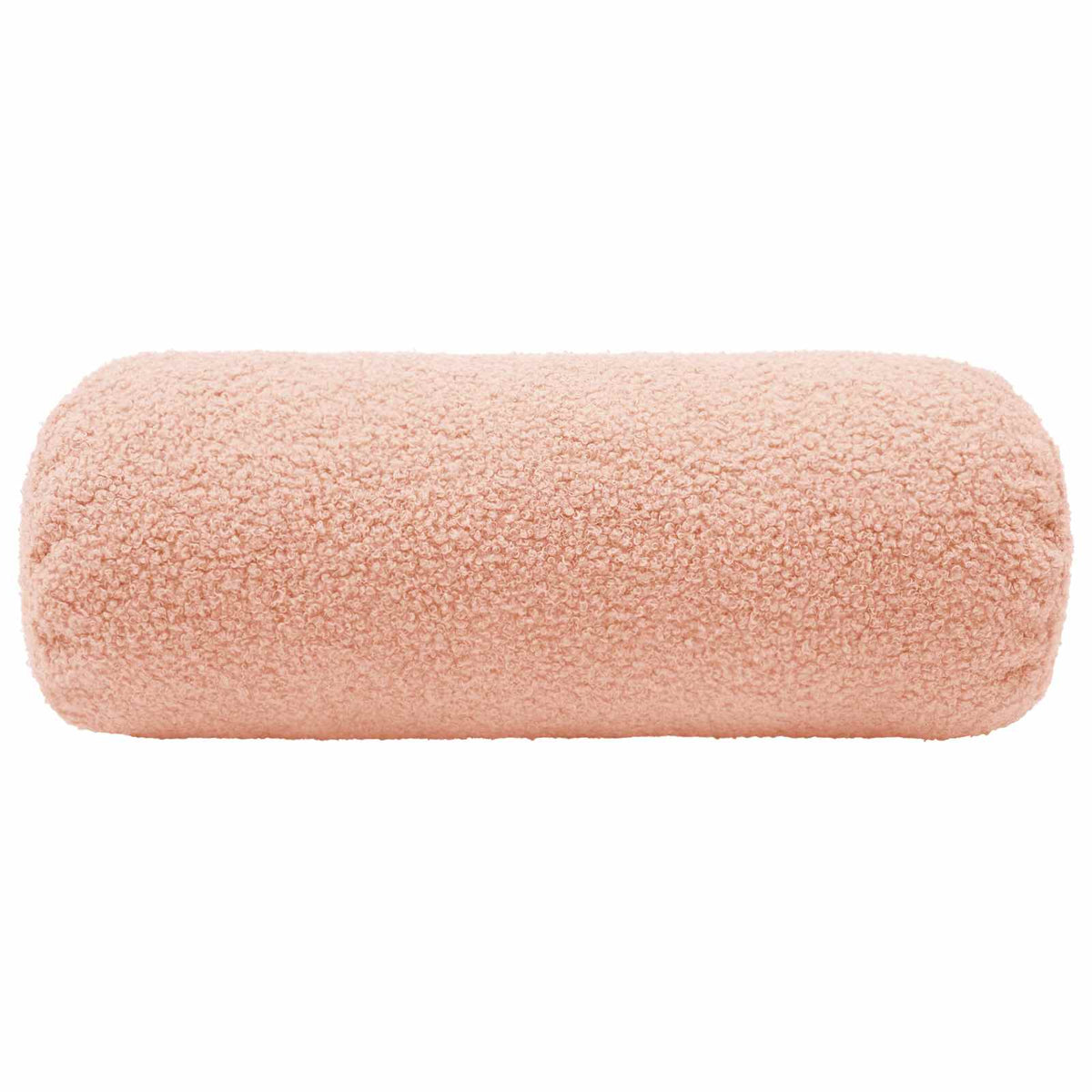 Cushion Cover 6 pcs HEERLEN Pink Ø 15 x 40 cm Bouclé