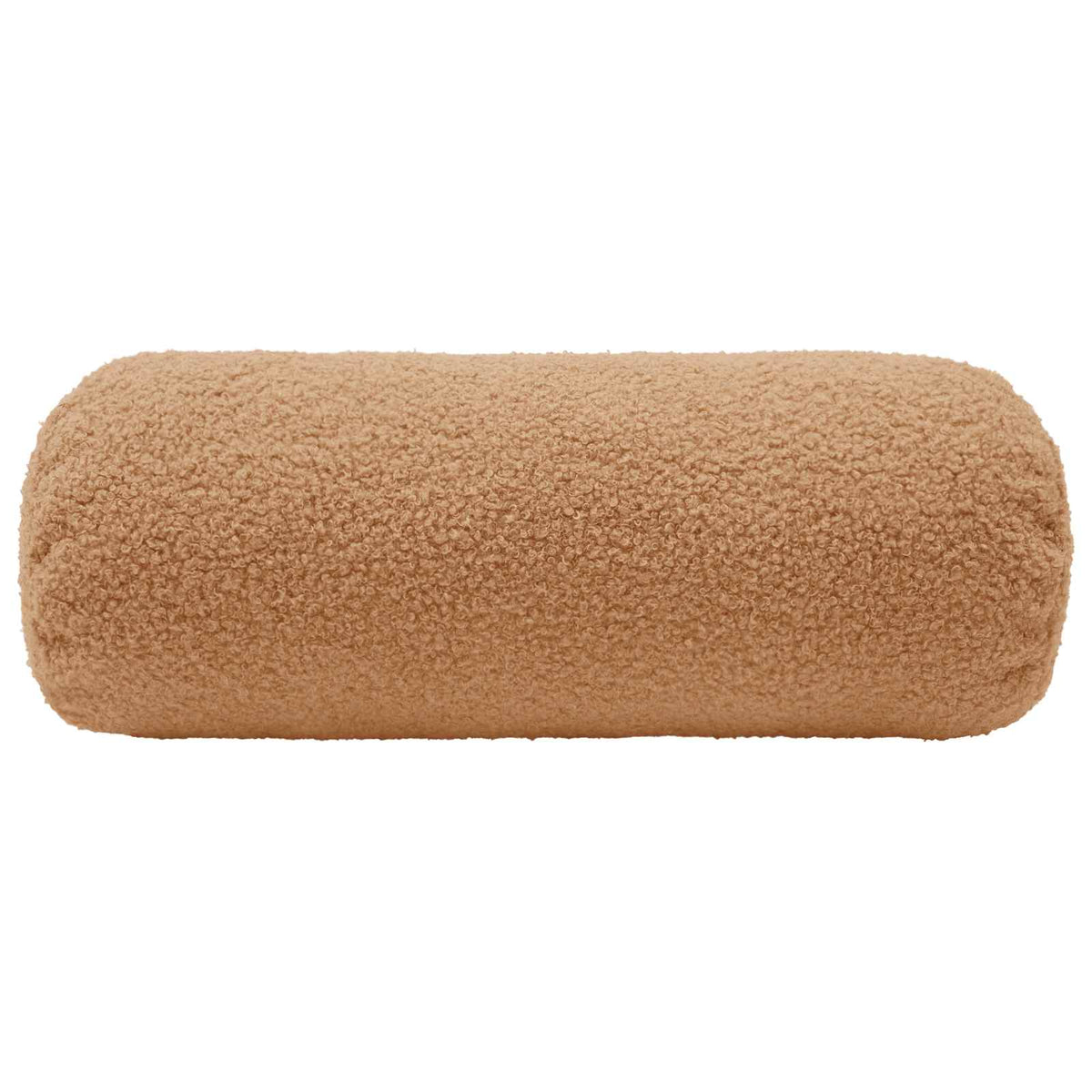 Cushion Cover 6 pcs HEERLEN Beige Ø 15 x 40 cm Bouclé