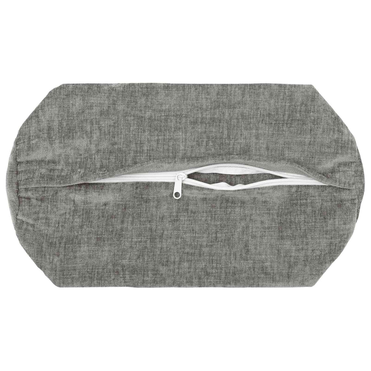 Cushion Cover 6 pcs HEERLEN Dark Grey Ø 15 x 40 cm