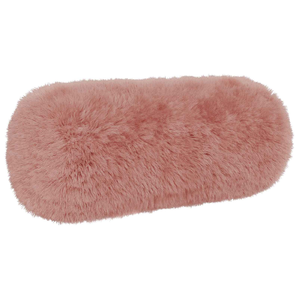 Cushion Cover 6 pcs HEERLEN Pink Ø 15 x 40 cm PV Fleece
