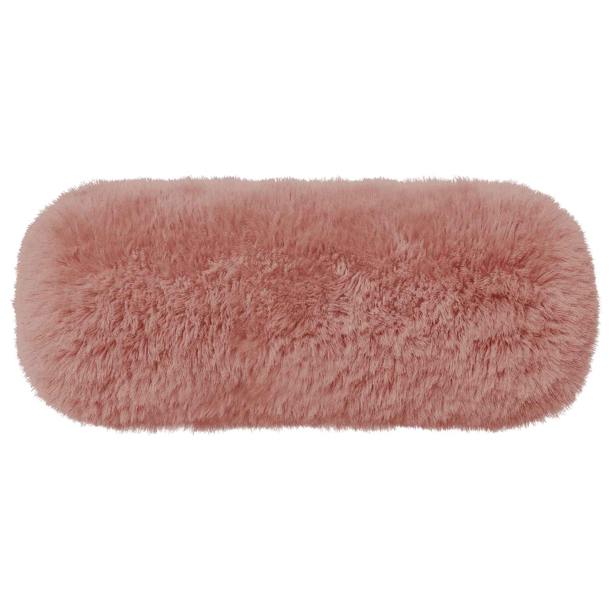 Cushion Cover 6 pcs HEERLEN Pink Ø 15 x 40 cm PV Fleece