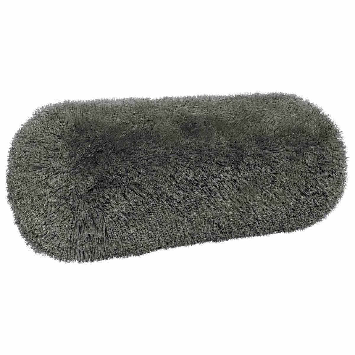 Cushion Cover 6 pcs HEERLEN Light Grey Ø 15 x 40 cm PV Fleece