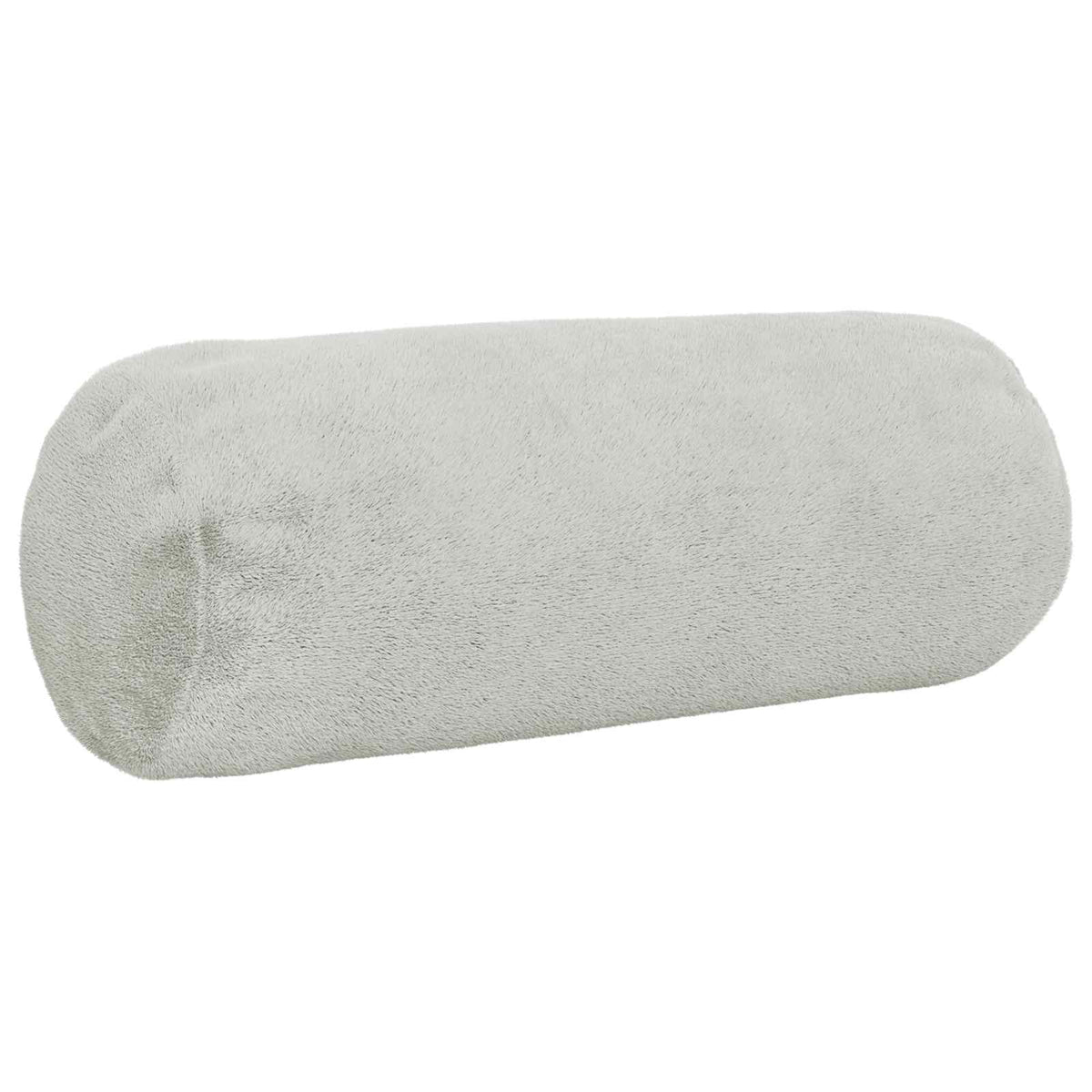 Cushion Cover 6 pcs HEERLEN Light Grey Dia. 15 x 40 cm Flannel