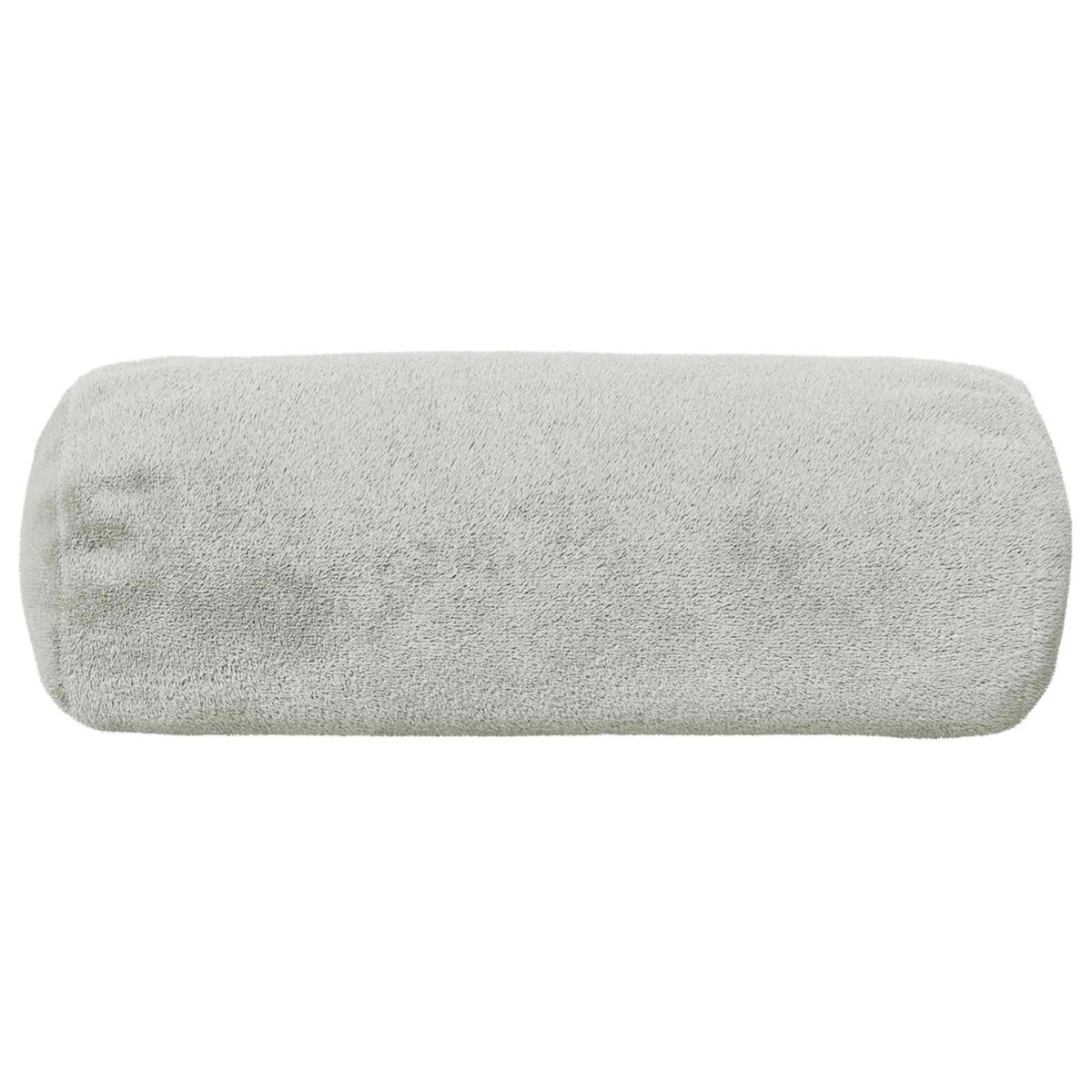 Cushion Cover 6 pcs HEERLEN Light Grey Dia. 15 x 40 cm Flannel