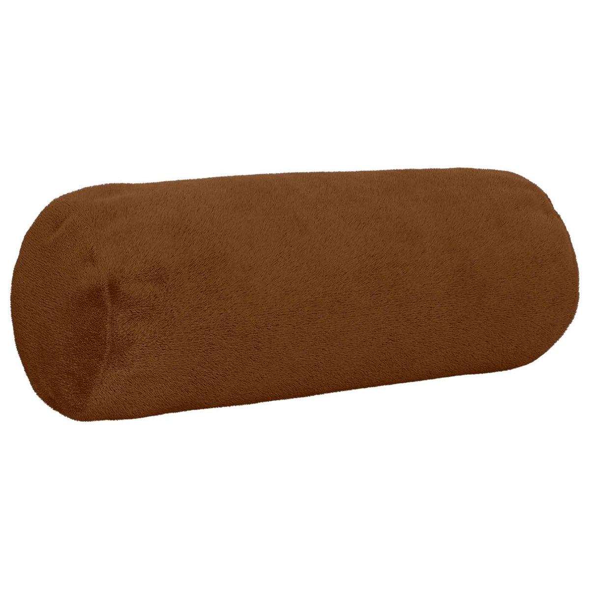 Cushion Cover 6 pcs HEERLEN Light Brown Dia. 15 x 40 cm Flannel