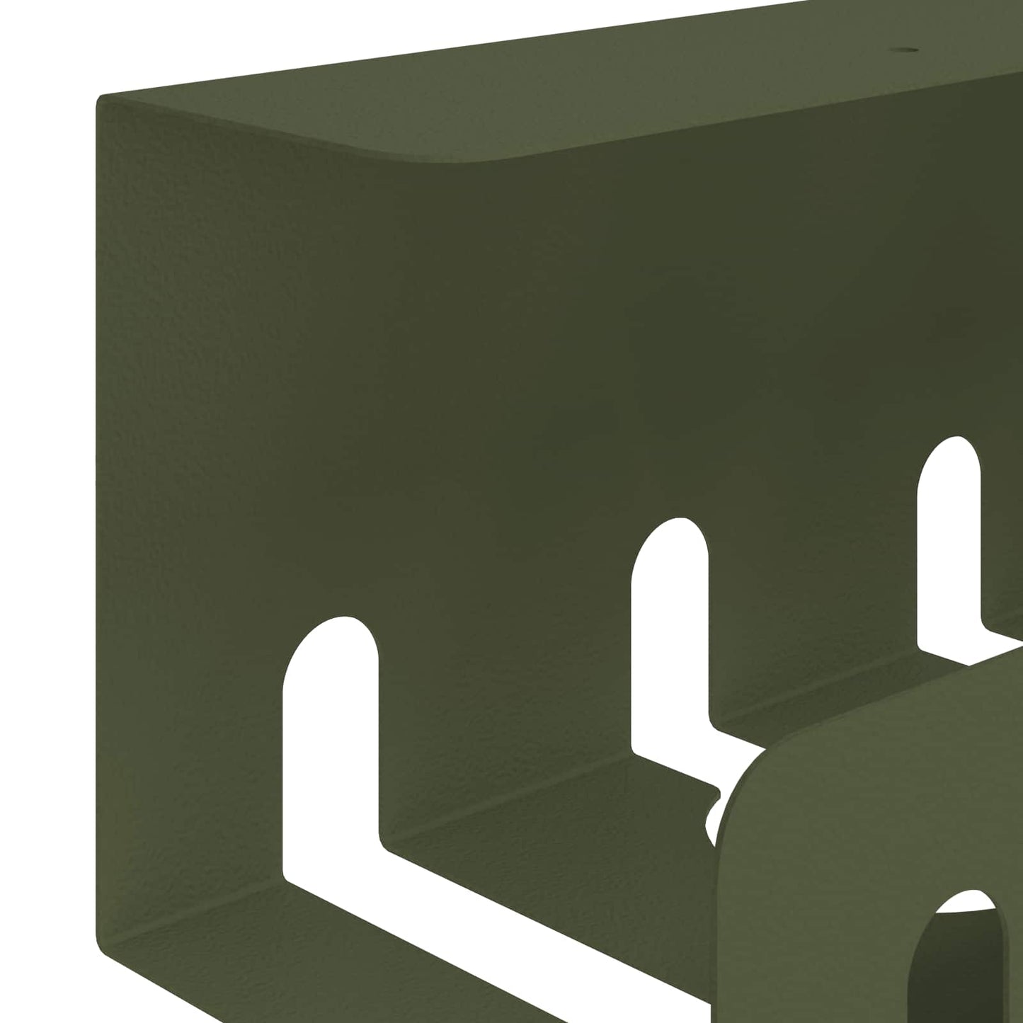Under Desk Cable Management Tray 2 pcs Olive Green