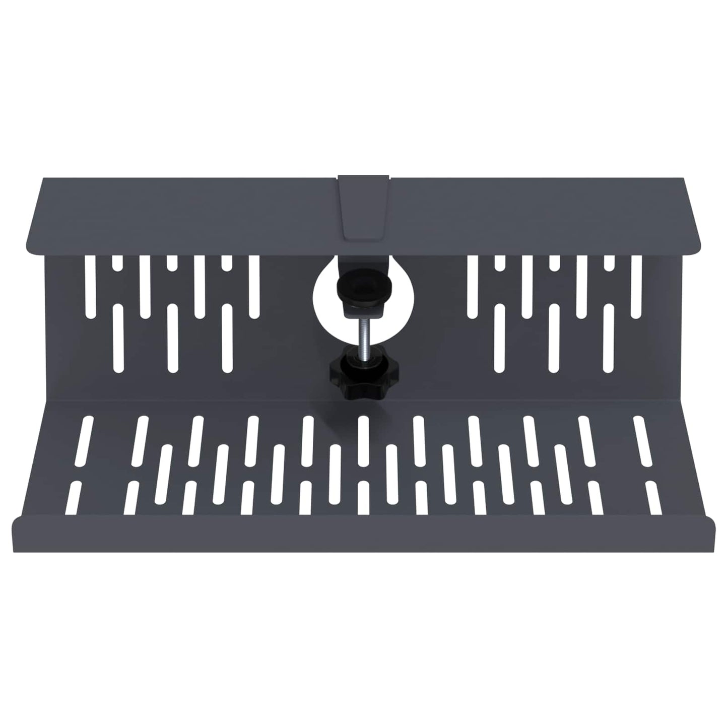 Under Desk Cable Management Tray 2 pcs Anthracite
