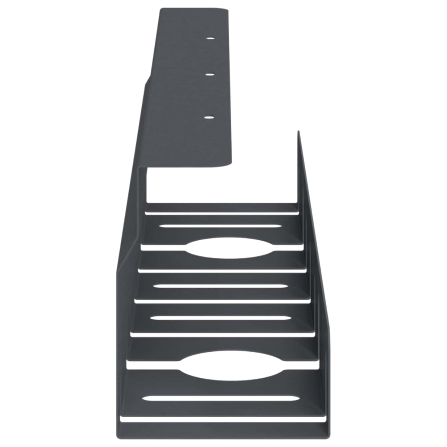 Under Desk Cable Management Tray 2 pcs Anthracite